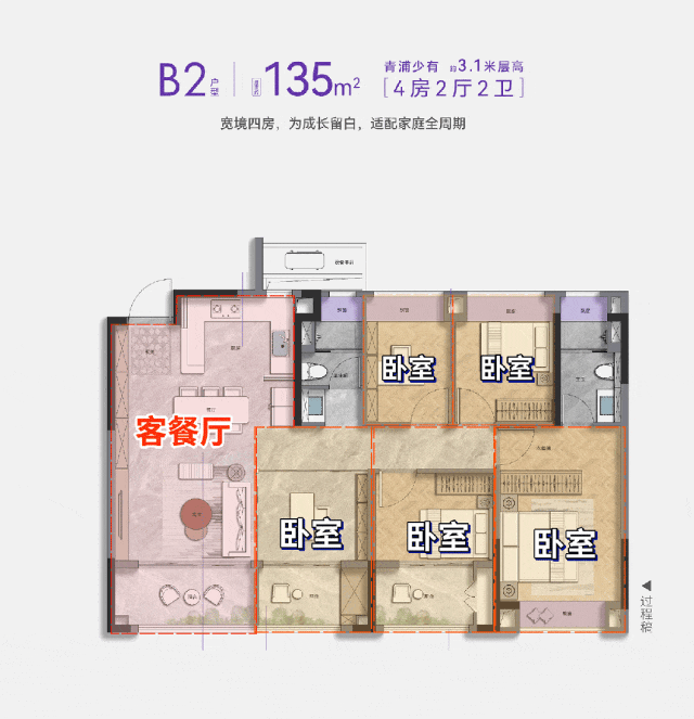 层高最低31米+可变空间！联发时光新澍灵动格局适配全阶段(图4)